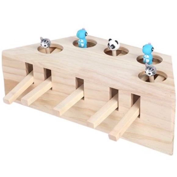 Interactive Wooden Toy for Cats - Picture 2 of 4